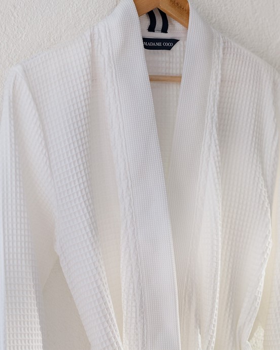 Marty Kimono Unisex Bornoz/Terlik Seti