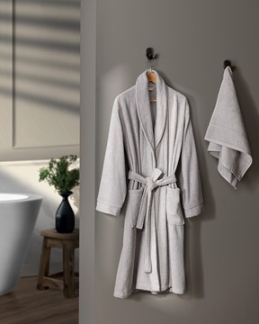 Avril Şalyaka Unisex Bornoz Set