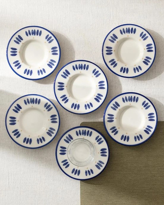 Luxe Ligne 6-lı Çay Tabağı Seti