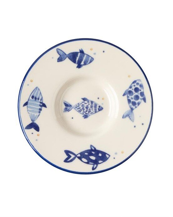 Luxe Poisson 6'lı Çay Tabağı Seti