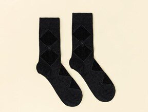 Leopard Erkek Soket Çorap