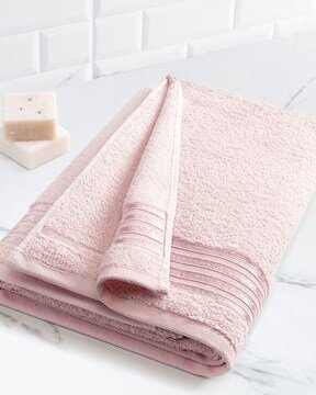 Maynor Bordürü Floşlu Banyo Havlusu