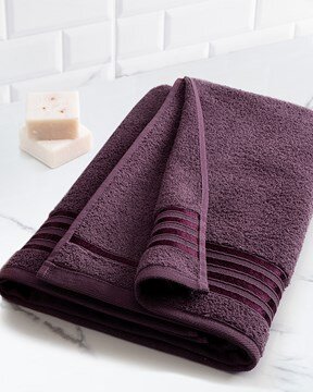 Maynor Bordürü Floşlu Banyo Havlusu