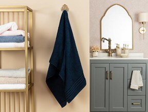 Maynor Bordürü Floşlu Banyo Havlusu