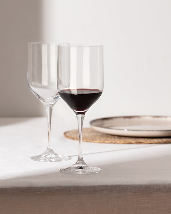 Rachel 4'lü Kristal Şarap Kadehi Seti - 400ML