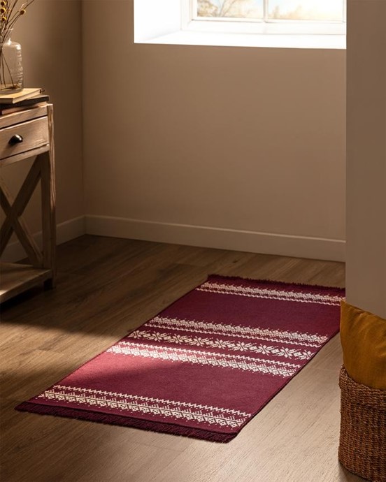 Delron Saçaklı Dokuma Kilim