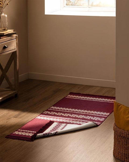 Delron Saçaklı Dokuma Kilim