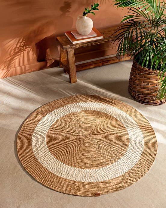 Alsace Yuvarlak Kilim