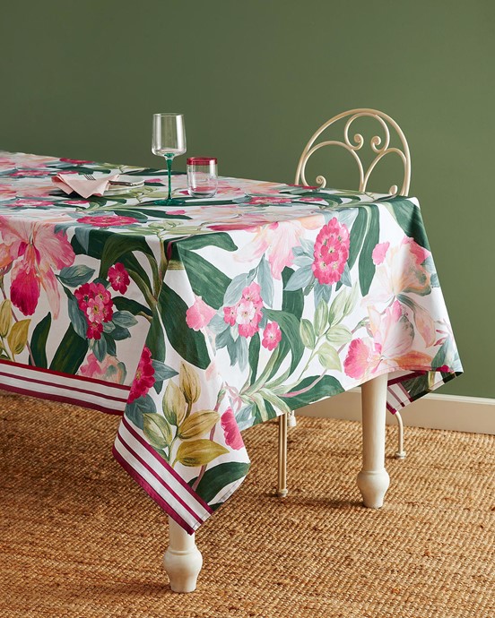 Flora  Polycotton Masa Örtüsü