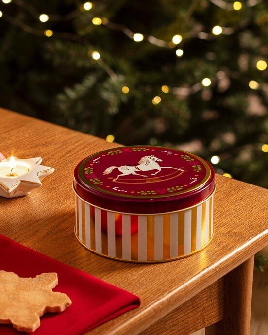 Chris Yuvarlak Metal Kutu Küçük