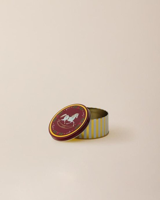 Chris Yuvarlak Metal Kutu Küçük