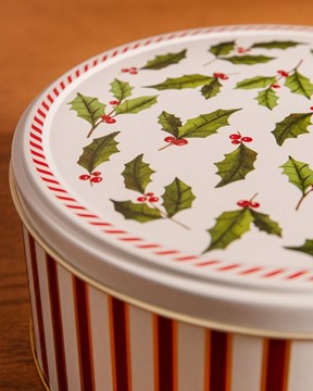 Chris Yuvarlak Metal Kutu Orta