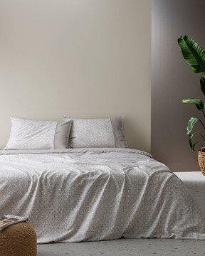 Astrid Çift Kişilik Coco Crep Baskılı Nevresim Takımı