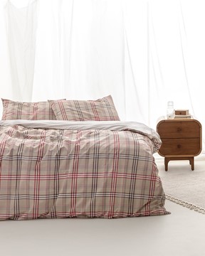 Garen Çift Kişilik Ranforce Baskılı Nevresim Takımı