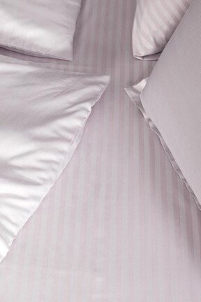 Angers Family Size Jakarlı Saten Nevresim Takımı