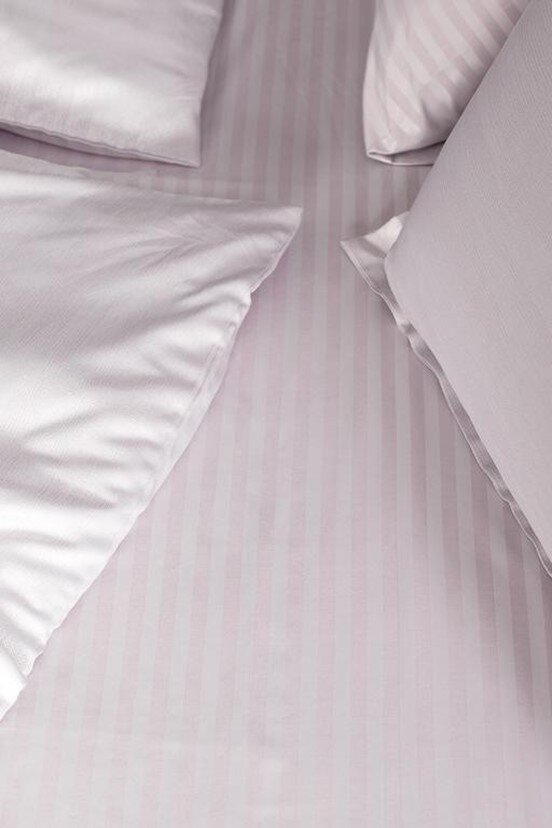 Angers Family Size Jakarlı Saten Nevresim Takımı