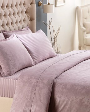 Eze King Size Jakarlı Saten Nevresim Takımı