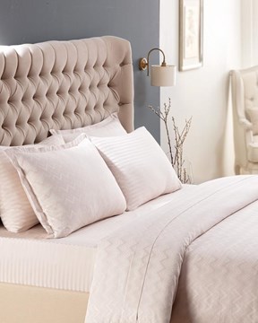 Wissale King Size Jakarlı Saten Nevresim Takımı