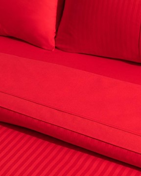 Adrien King Size Nervürlü Nevresim Takımı