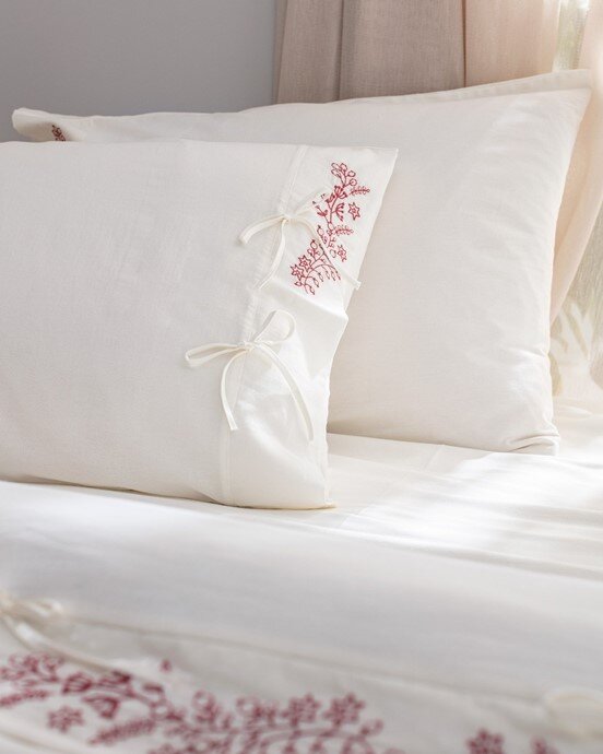 Relief King Size Nakışlı Nevresim Takımı