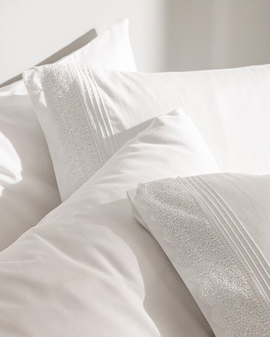 Magou King Size Brodeli Saten Nevresim Takımı