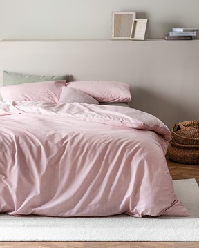 Odette King Size Ranforce Baskılı Nevresim Takımı.