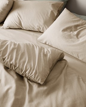 Odette King Size Ranforce Baskılı Nevresim Takımı.