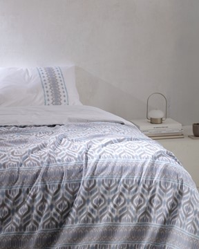 Abrial King Size Ranforce Baskılı Nevresim Takımı