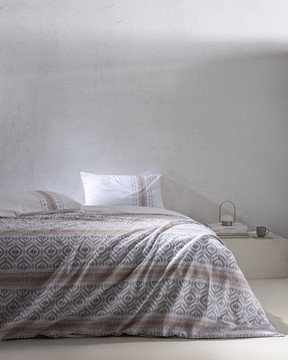 Abrial King Size Ranforce Baskılı Nevresim Takımı