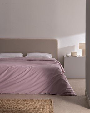 Manon King Size Ranforce Düz Nevresim