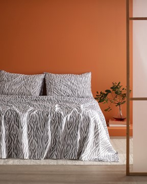 Saber King Size Karde Baskılı Pike Takımı