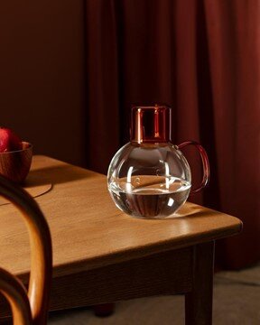 Vannes Borosilikat Cam Sürahi - 1400ML - Kulplu