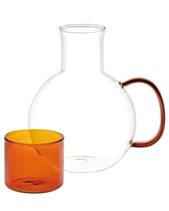 Vannes Borosilikat Cam Sürahi - 1400ML - Kulplu