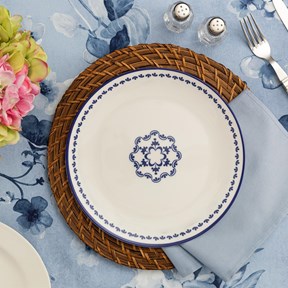 Rêve Bleu Espérer Pasta Tabağı 19 cm