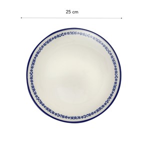 Rêve Bleu Joie Servis Tabağı 25 cm