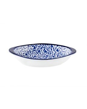 Rêve Bleu Tours New Bone China Oval Kulplu Tabak