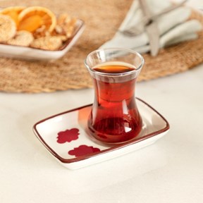 Vie Rouge Oiseau Çay Tabağı 12.5 cm