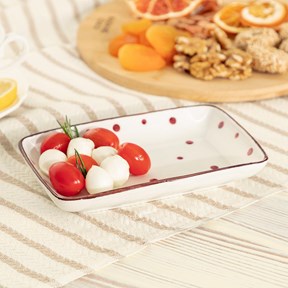 Vie Rouge Sauvage Sunum Tabağı 16.5 cm