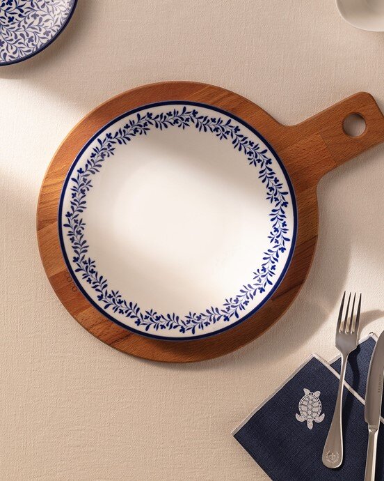 Rêve Bleu Commande Yemek Tabağı 21 cm