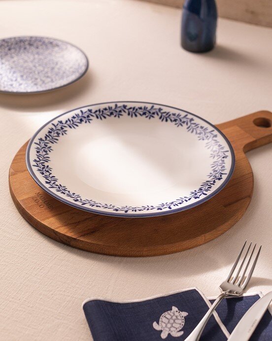 Rêve Bleu Commande Yemek Tabağı 21 cm
