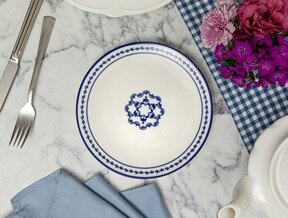 Rêve Bleu Commande pasta tabağı 19 cm