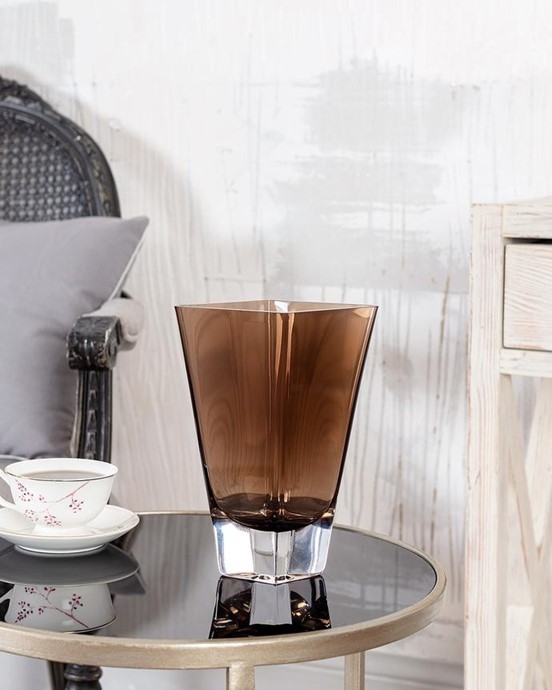 Lunévılle El Yapımı Cam Vazo - Büyük Boy