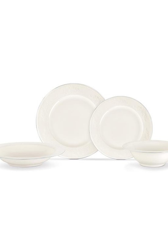 Relief 24 Parça Yemek Takımı Gold/Platin