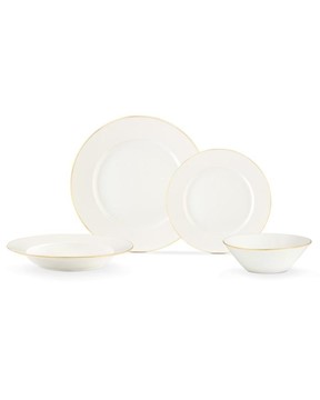 Ariane 24 Parça Yemek Takımı Gold/Platin