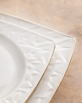 Nova 24 Parça Yemek Takımı Gold/Platin