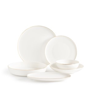 Mirage 24 Parça Yemek Takımı Gold/Platin