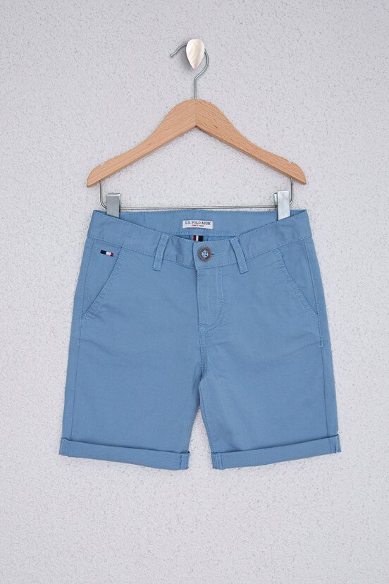 U.S. Polo Assn. Erkek Çocuk Dokuma Capri Bermuda