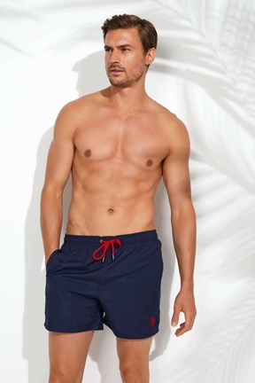 U.S. Polo Assn. Erkek Orta Boy Deniz Şortu