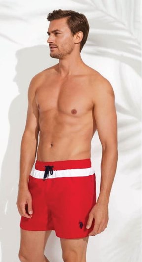 U.S. Polo Assn. Erkek Orta Boy Deniz Şortu