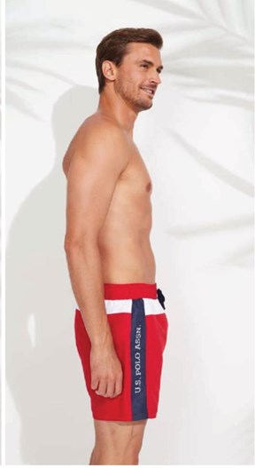 U.S. Polo Assn. Erkek Orta Boy Deniz Şortu